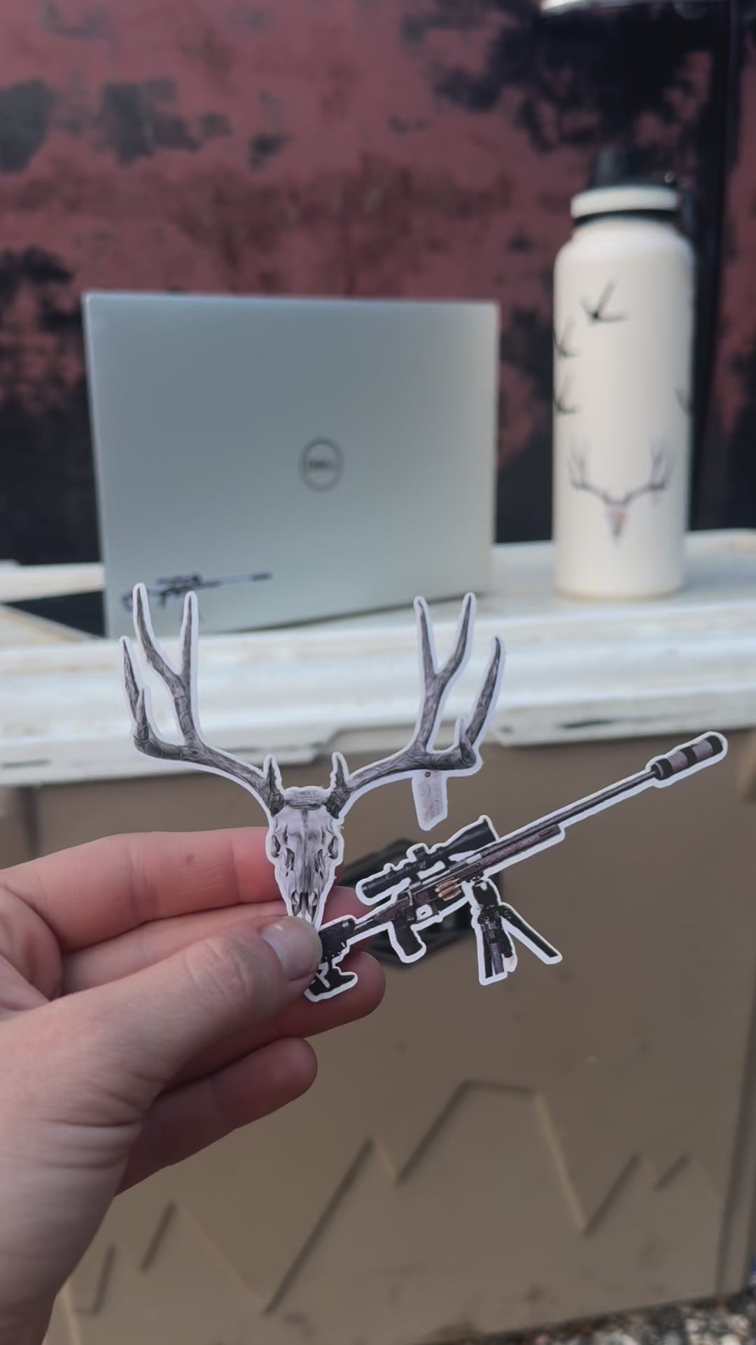 Custom Rifle Sticker